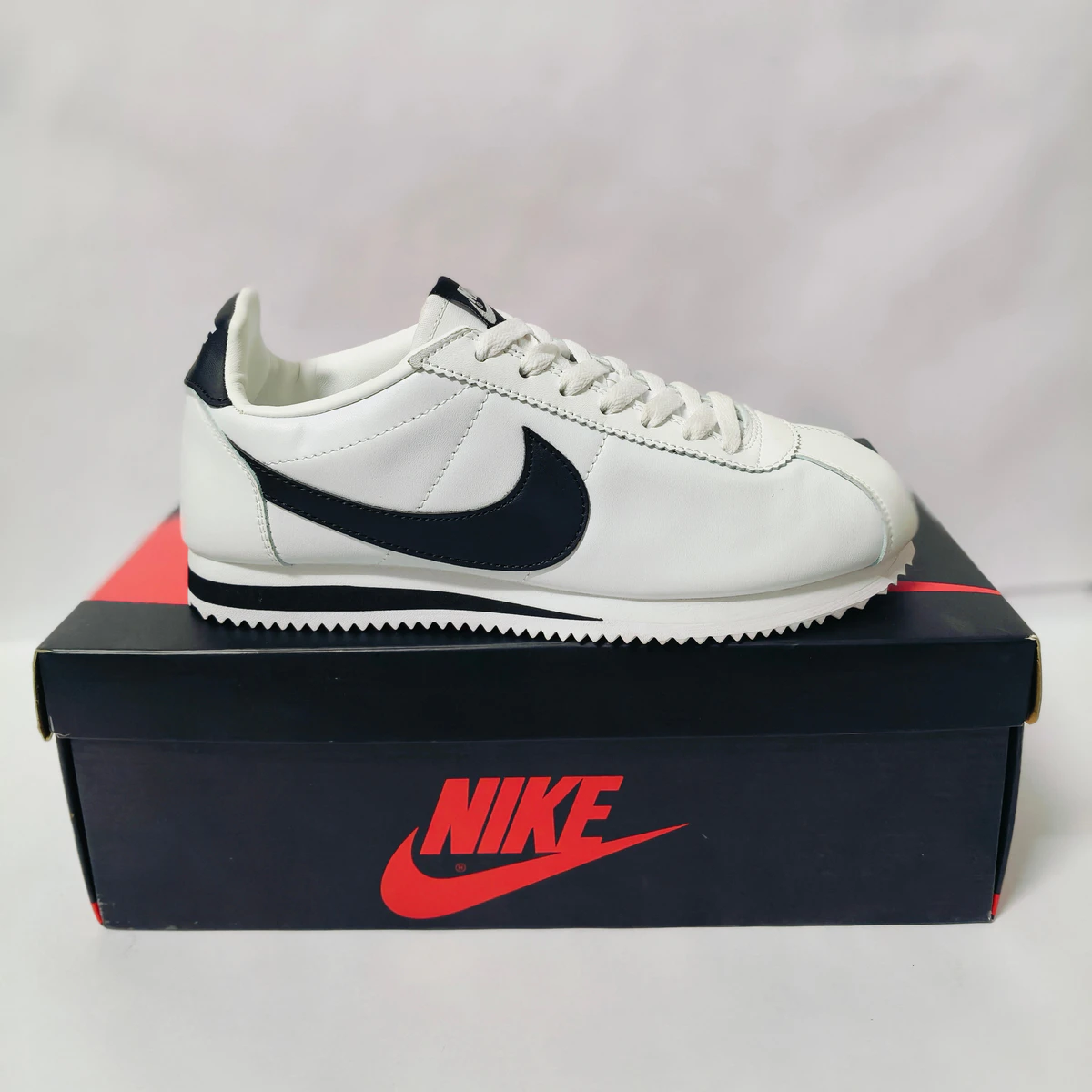 Cortez white/black sneakers for men - Image 2