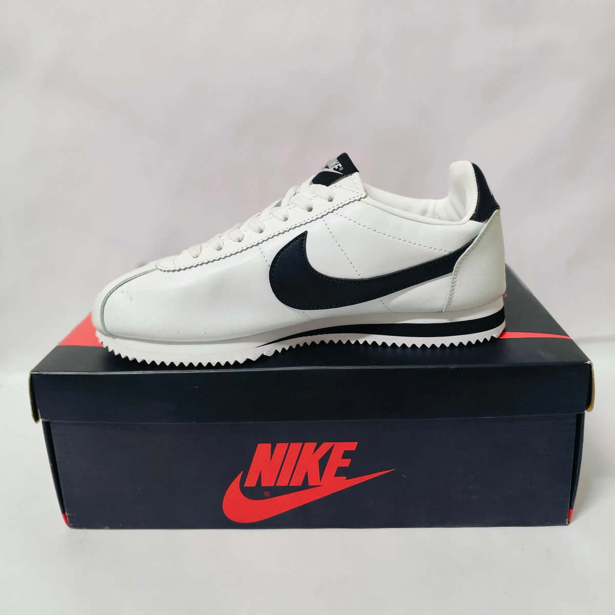 Cortez white/black sneakers for men - Image 3