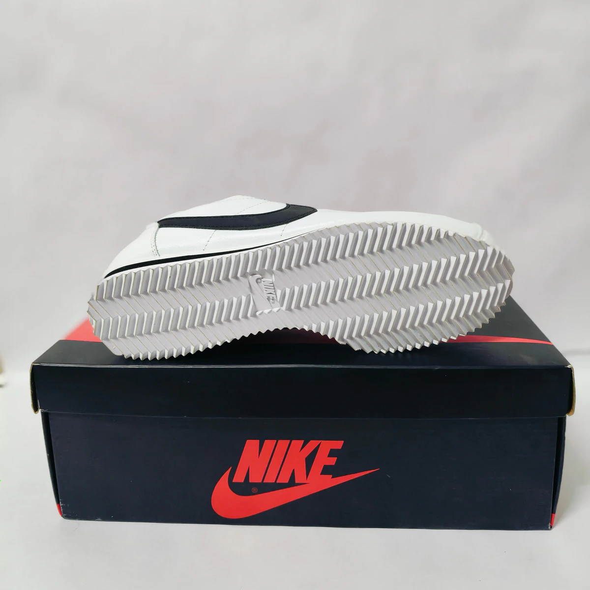 Cortez white/black sneakers for men - Image 4