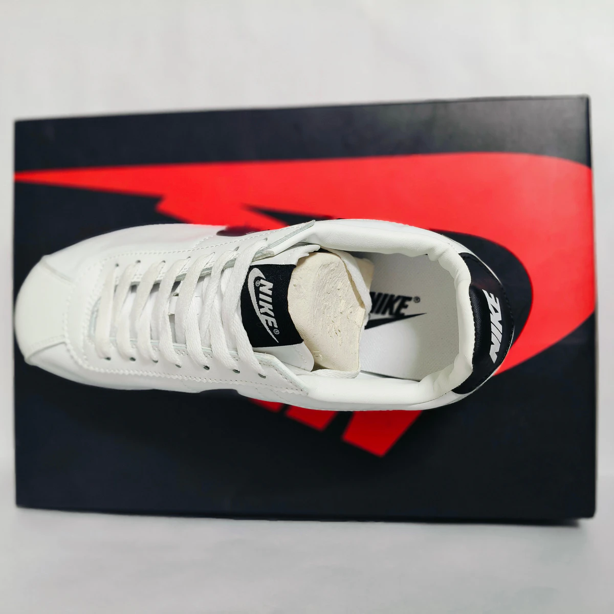 Cortez white/black sneakers for men - Image 7