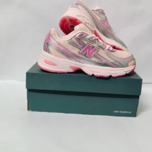 NB 740 Beige/Pink women's running shoes