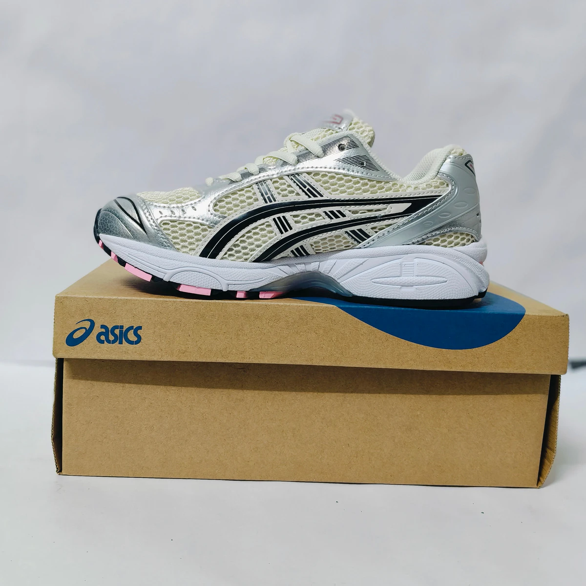 Kayano 14 gel grey women's running shoes - Image 3