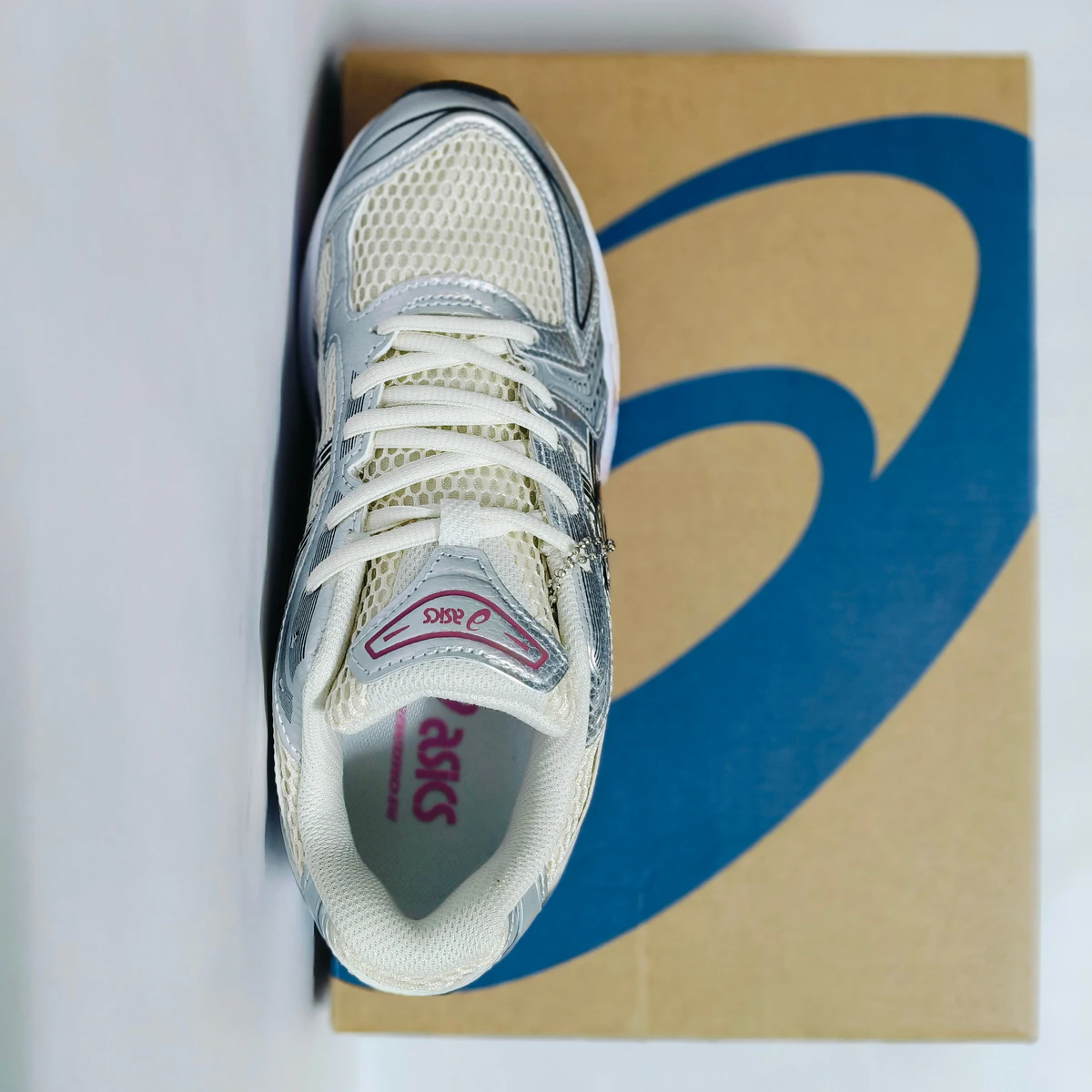 Kayano 14 gel grey women's running shoes - Image 7