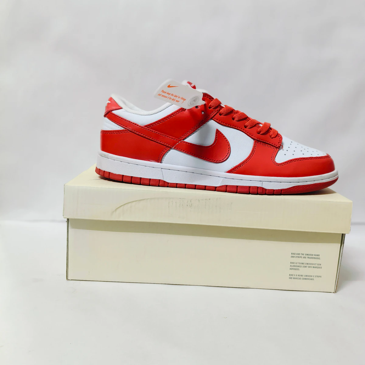 Dunk low retro university red men's sneakers - Image 2
