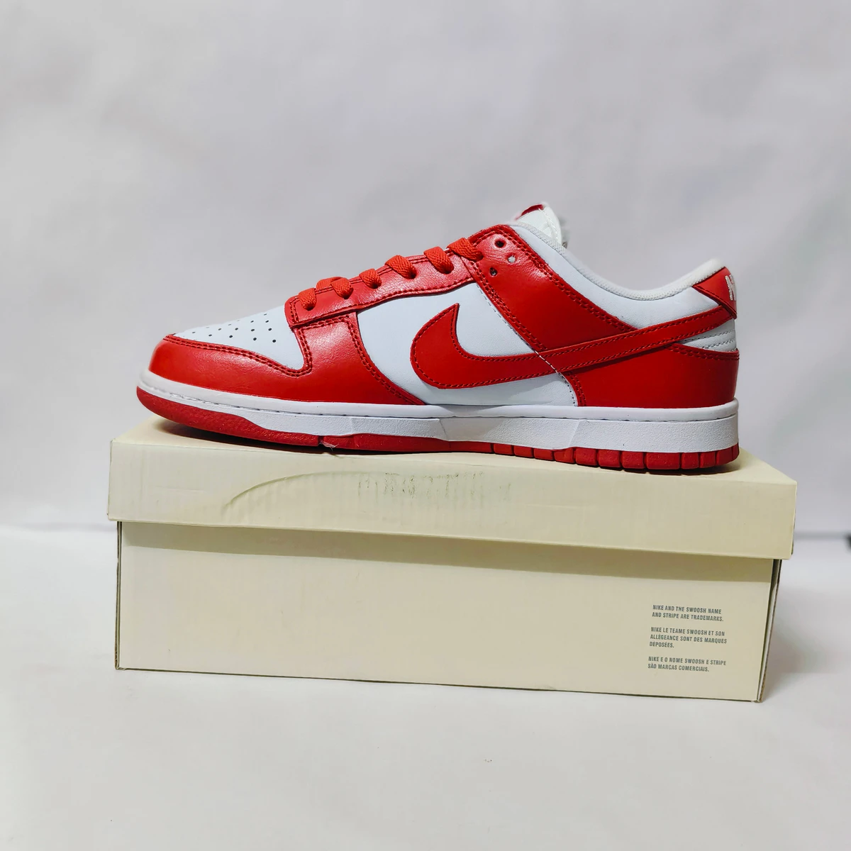 Dunk low retro university red men's sneakers - Image 3