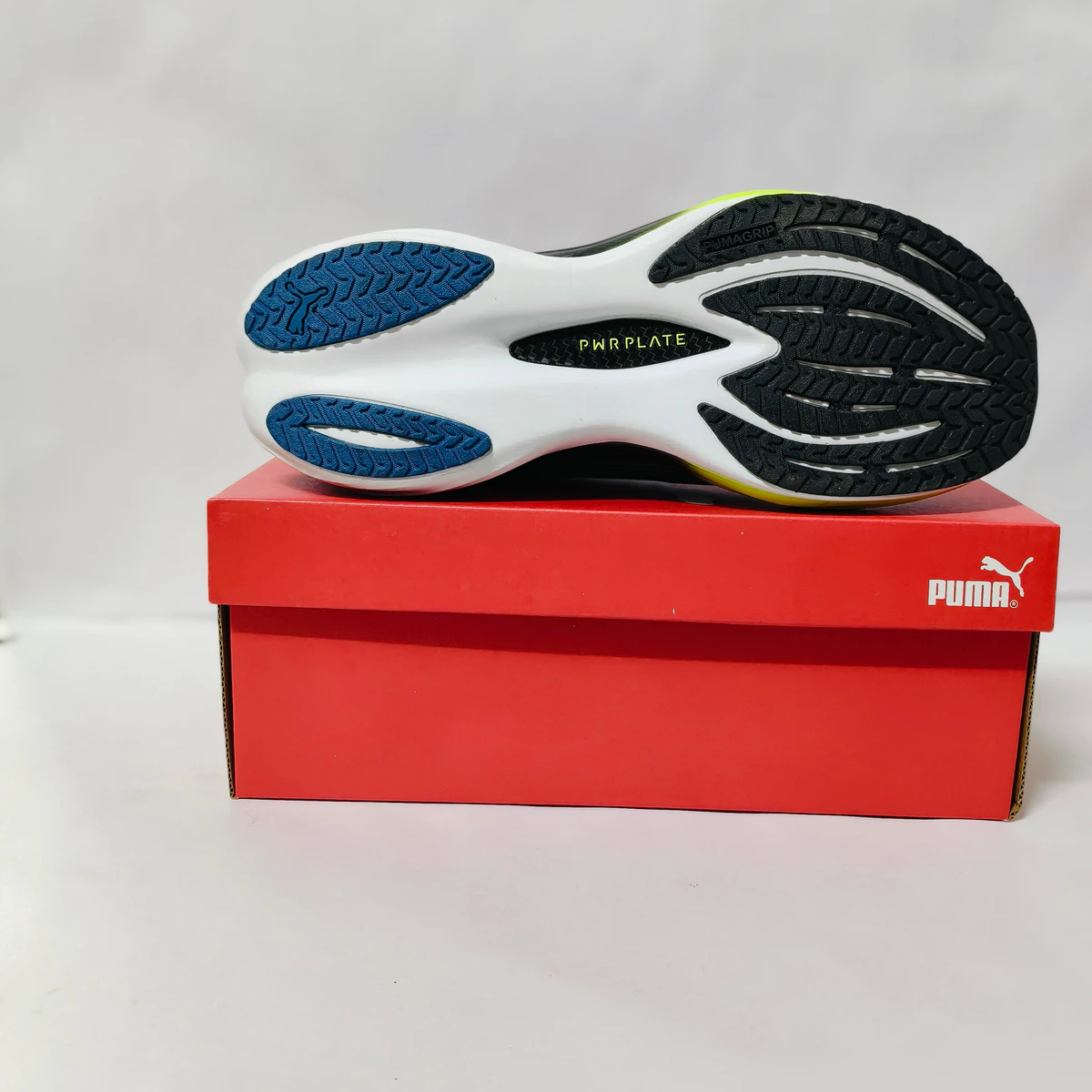 Nitro deviate 3 Blue/neon Men's running shoes - Image 4