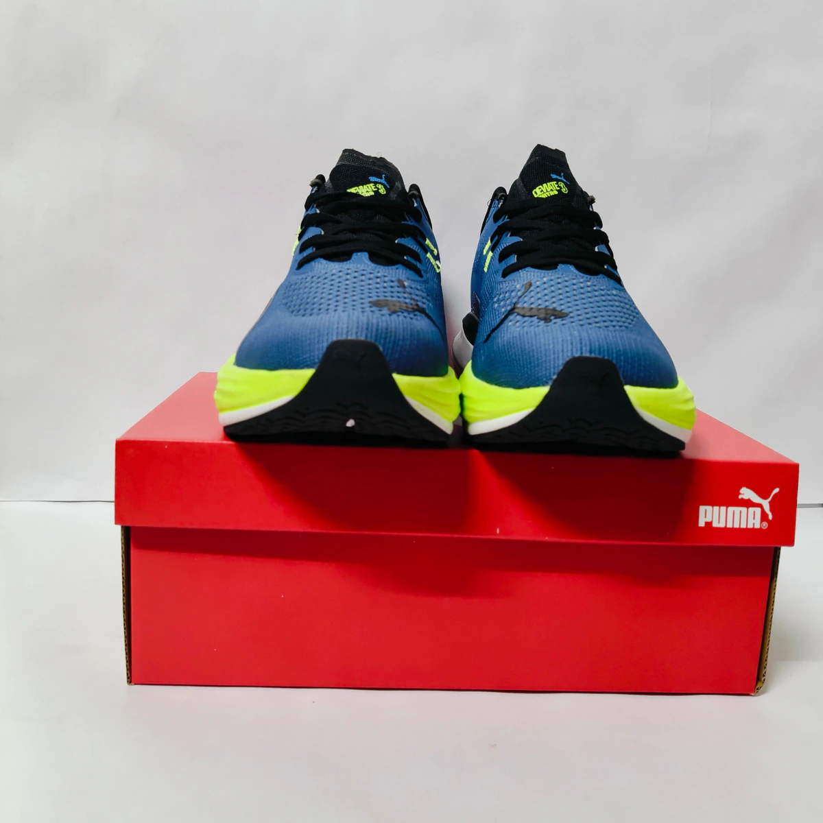 Nitro deviate 3 Blue/neon Men's running shoes - Image 5