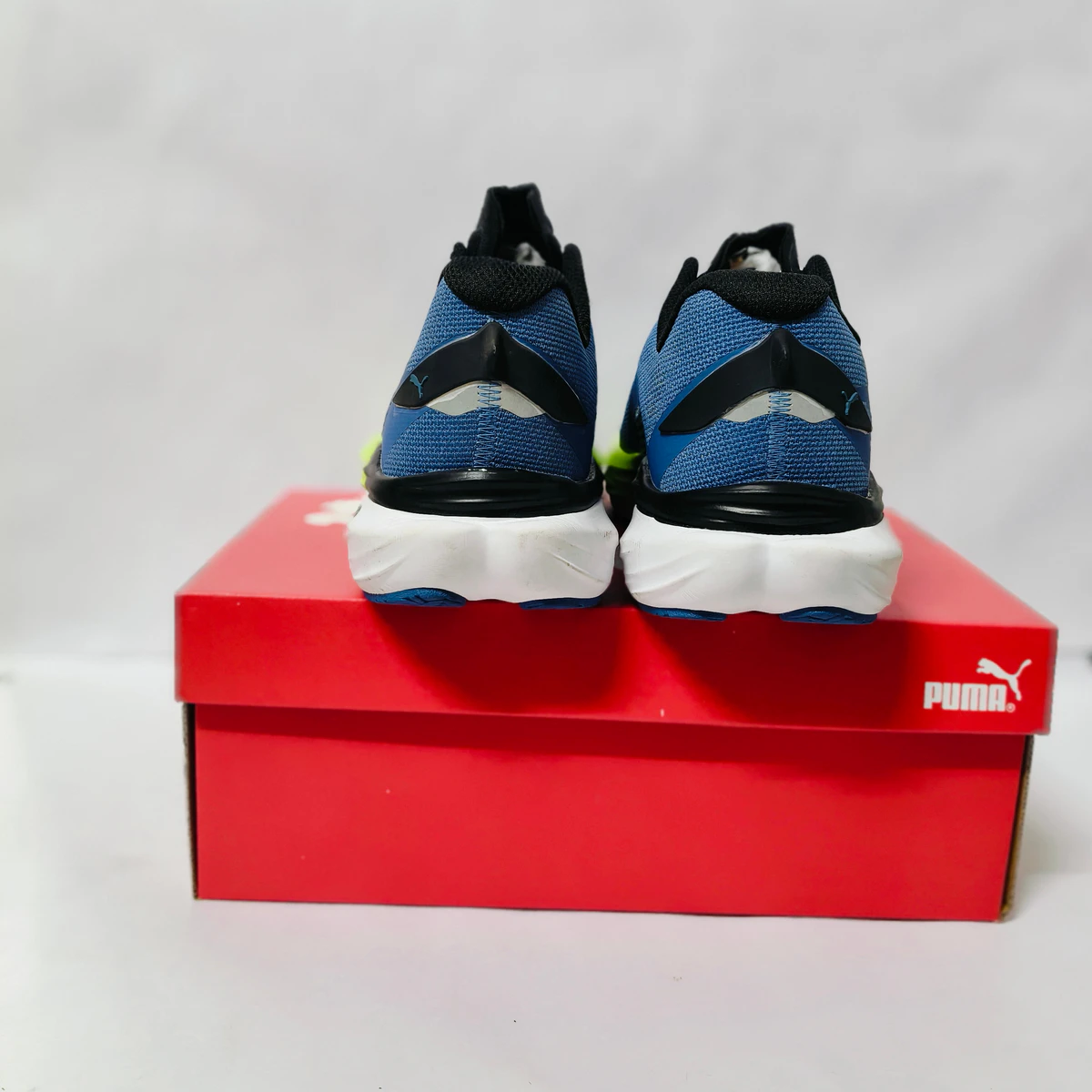 Nitro deviate 3 Blue/neon Men's running shoes - Image 6