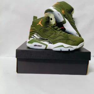 Retro 6 MVP Military green men's Basketball shoes
