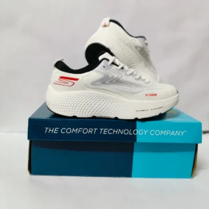 Max road 6 white/red running shoes for men