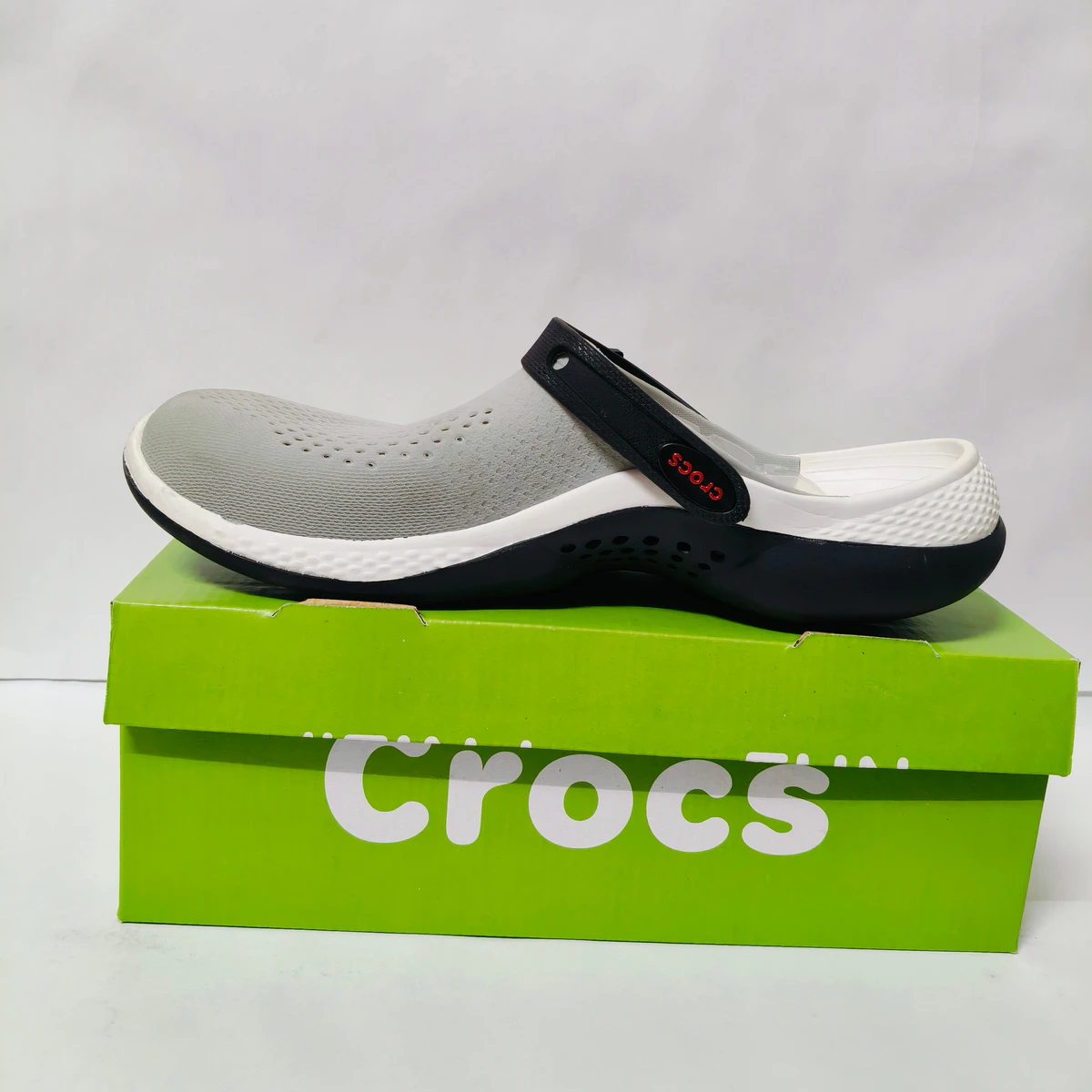 LiteRide 2 grey/black clogs for men - Image 3