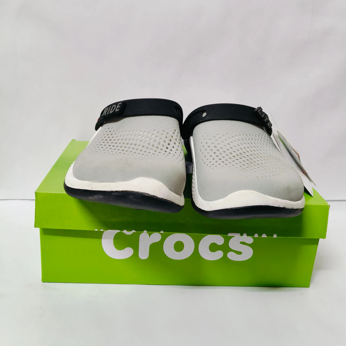 LiteRide 2 grey/black clogs for men - Image 4