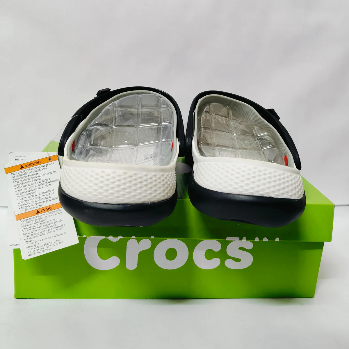 LiteRide 2 grey/black clogs for men - Image 5