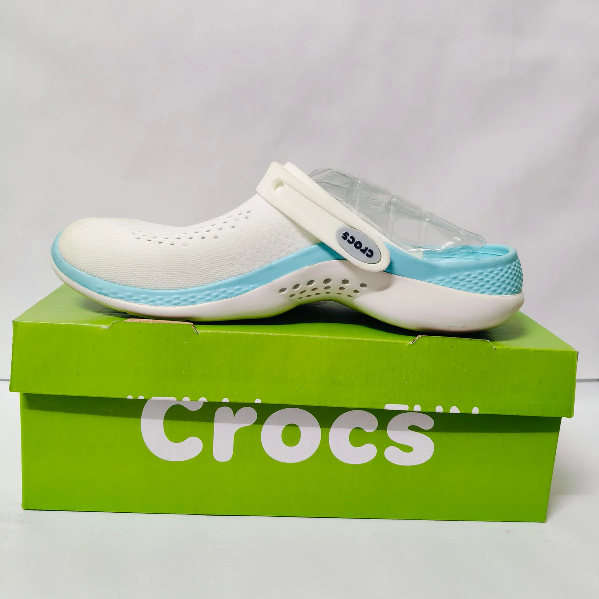 LiteRide 2 white/sea green clogs for men - Image 3