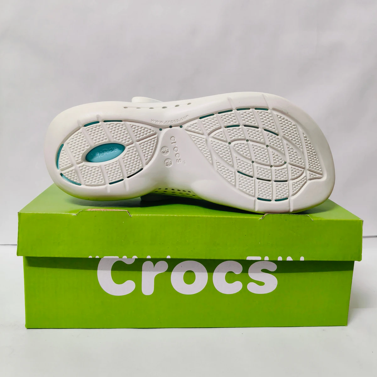 LiteRide 2 white/sea green clogs for men - Image 4