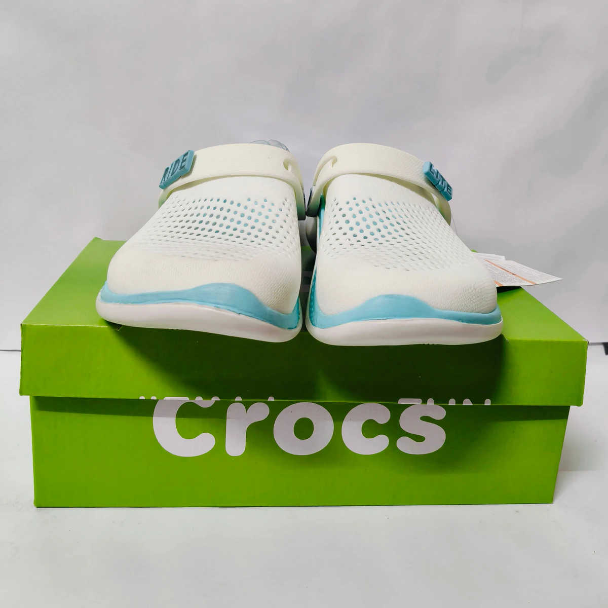 LiteRide 2 white/sea green clogs for men - Image 5