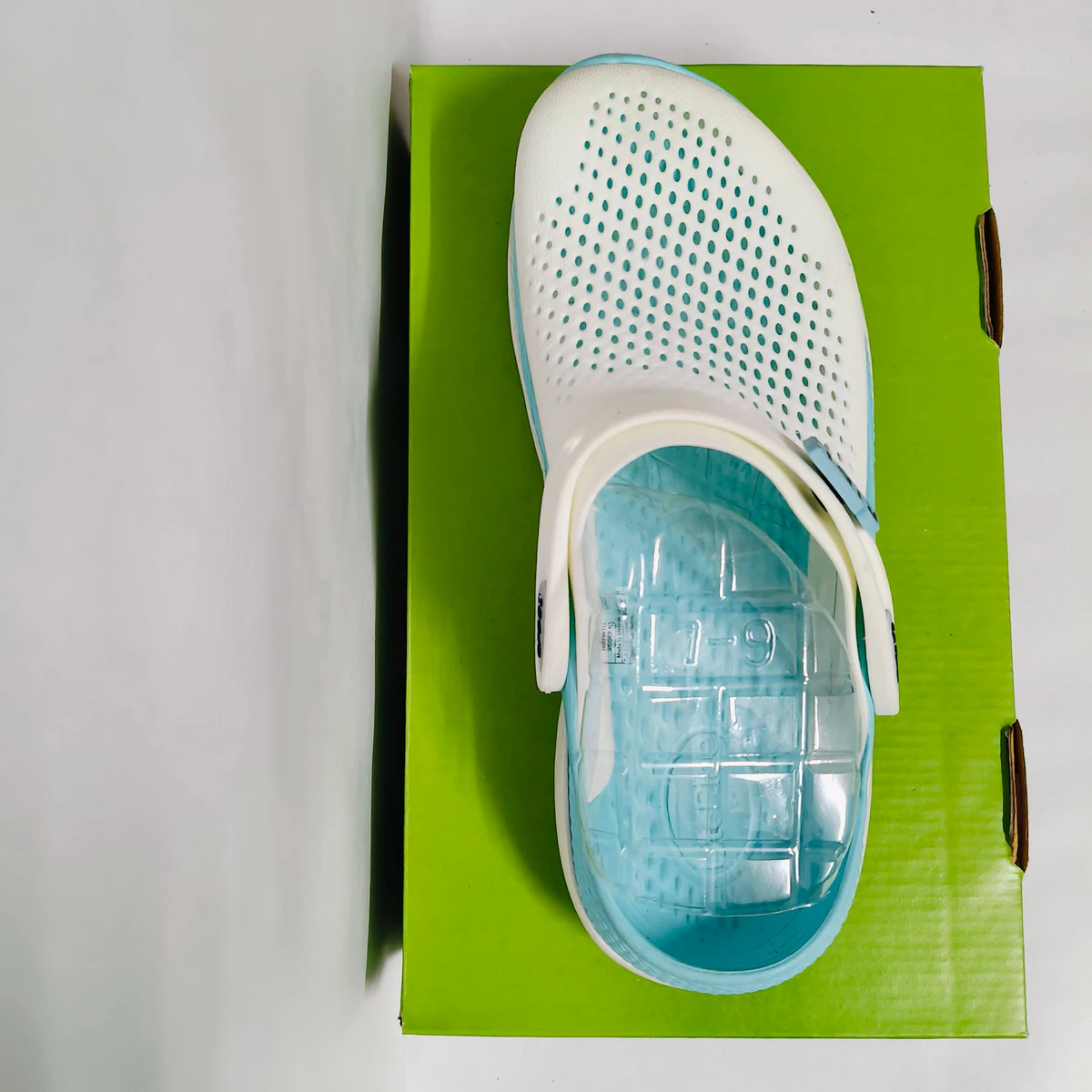 LiteRide 2 white/sea green clogs for men - Image 7