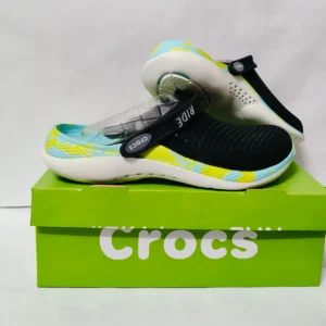 LiteRide 2 Black/white printed clogs for men