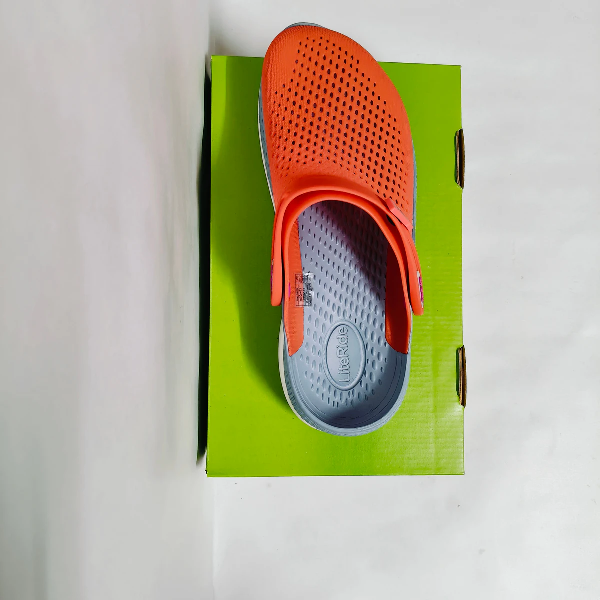LiteRide 2 Red/sky blue clogs for men - Image 6
