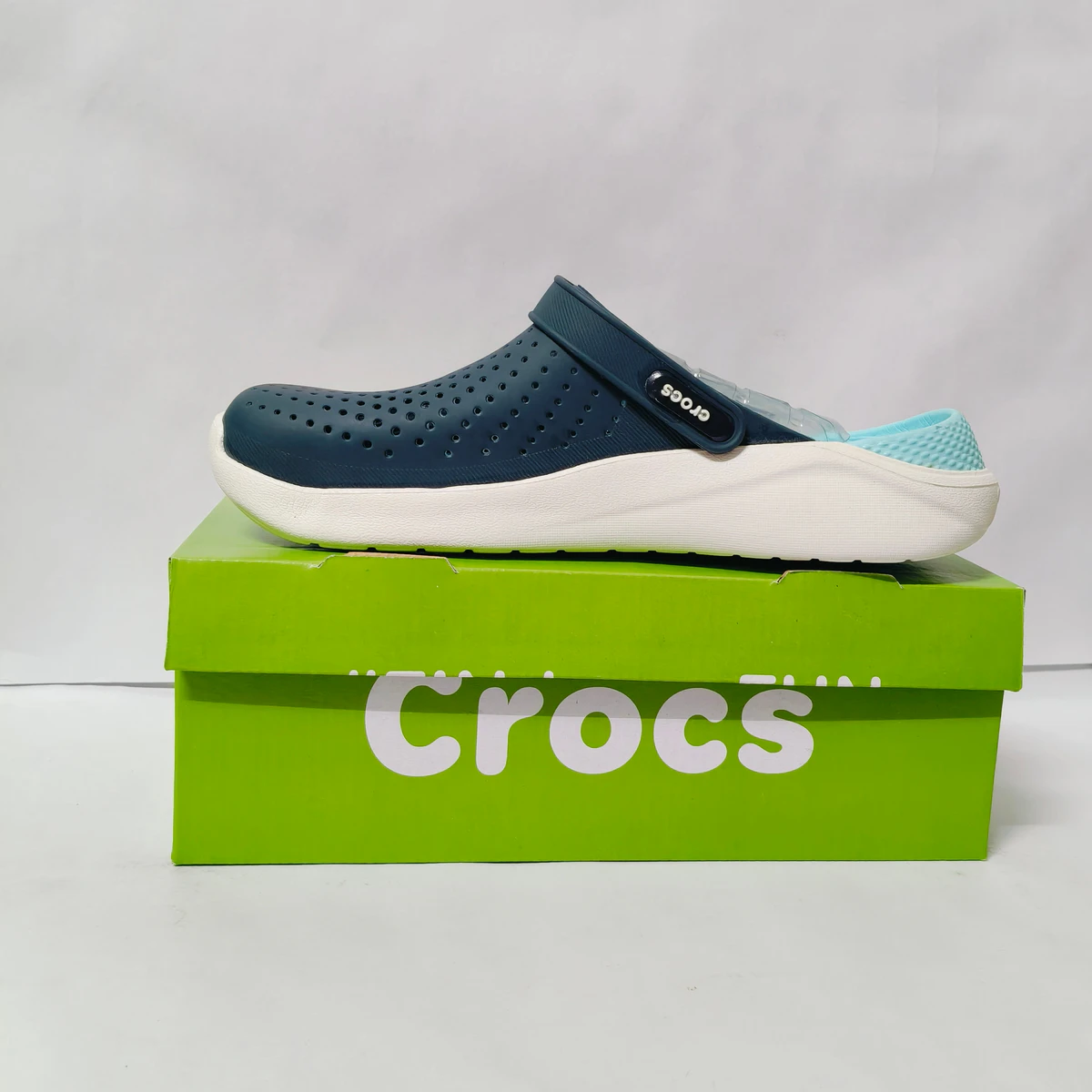 LiteRide 1 Blue/Sea green clogs for men - Image 3
