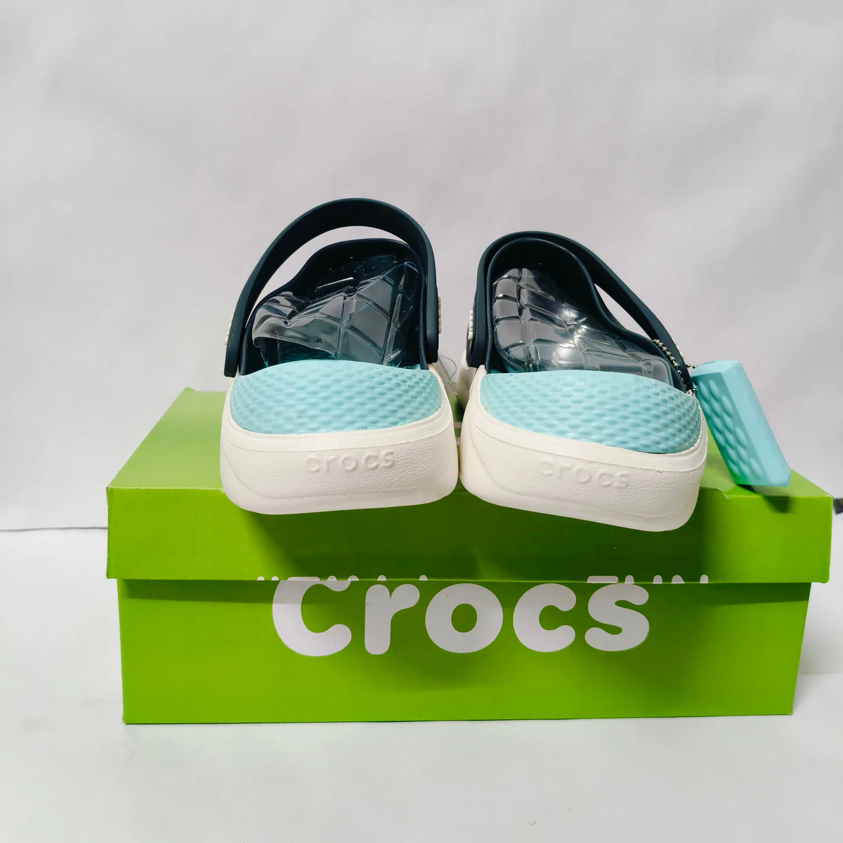 LiteRide 1 Blue/Sea green clogs for men - Image 6