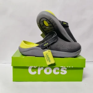 LiteRide 1 Grey/yellow clogs for men