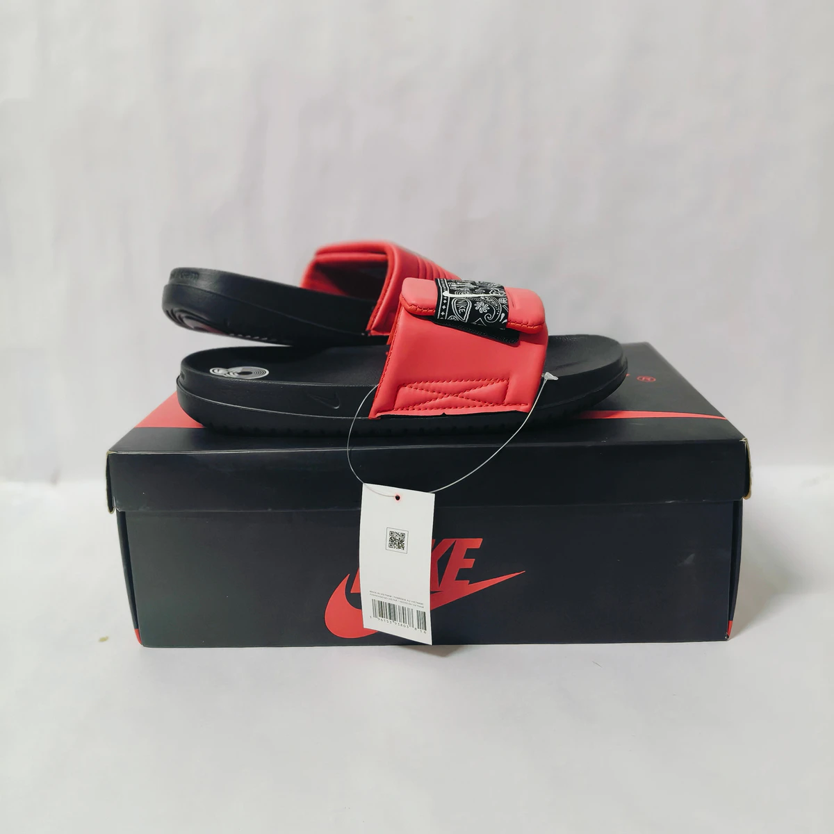 Offcourt Adjust Black/red men's slide