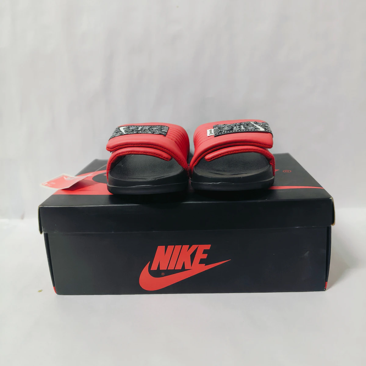 Offcourt Adjust Black/red men's slide - Image 6