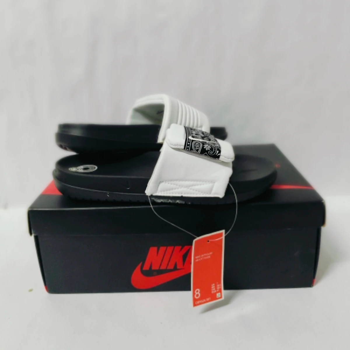 Offcourt Adjust Black/white men's slide