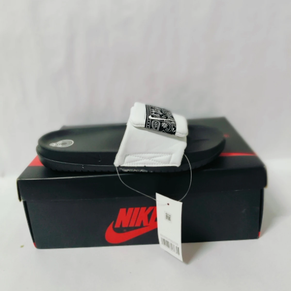 Offcourt Adjust Black/white men's slide - Image 2