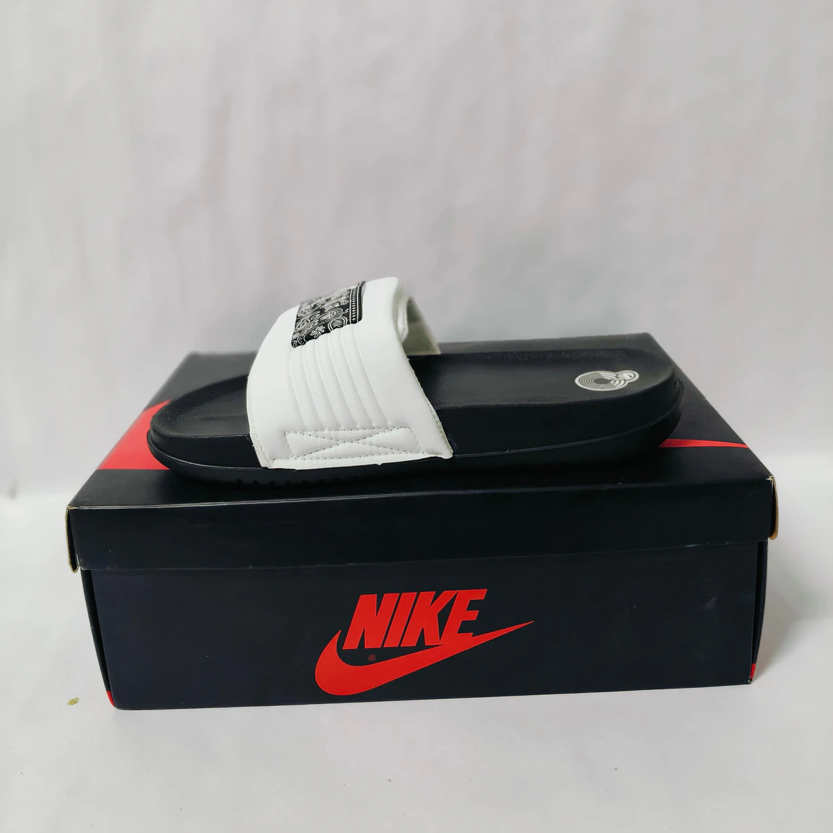 Offcourt Adjust Black/white men's slide - Image 3