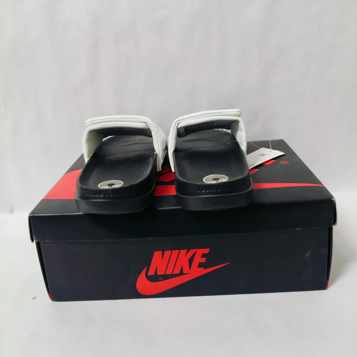 Offcourt Adjust Black/white men's slide - Image 5