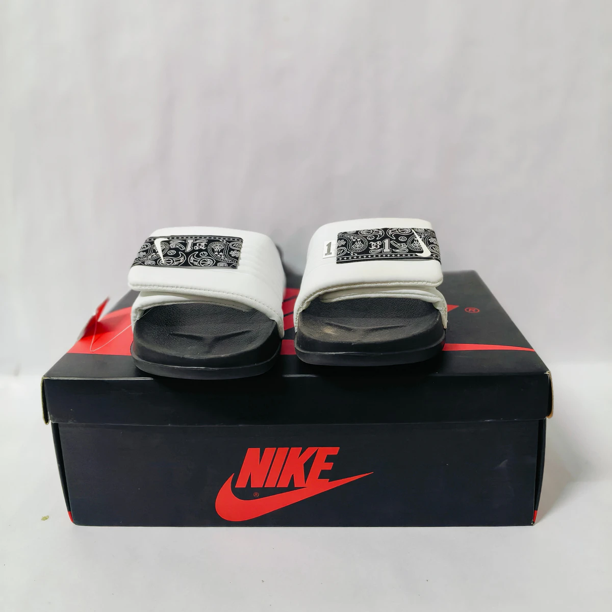 Offcourt Adjust Black/white men's slide - Image 6