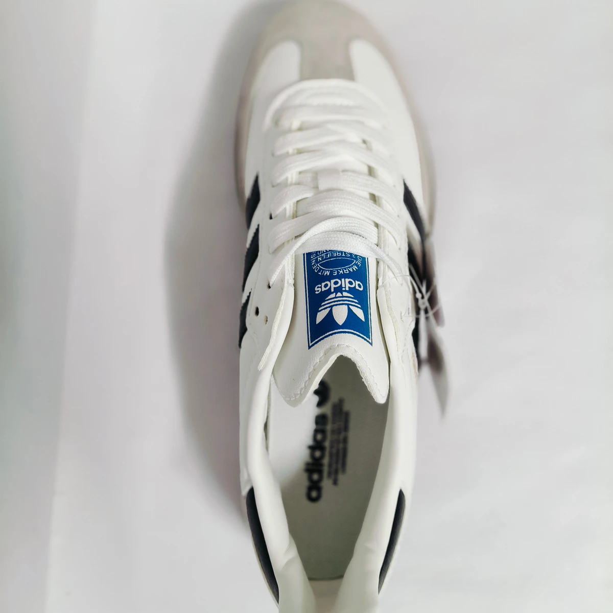 Samba White/Black Men's Sneakers - Image 6
